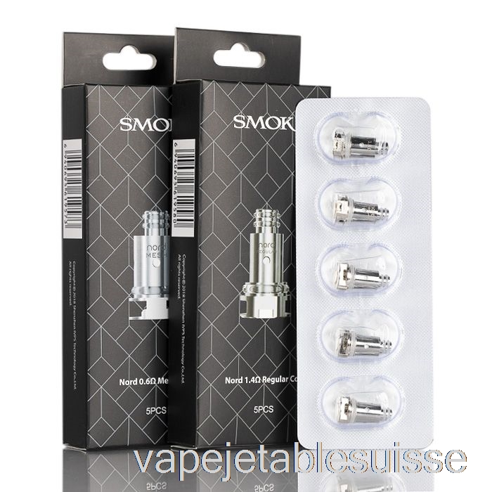 Vape Suisse Smok Nord Bobines De Remplacement Bobines 0.8ohm Mtl-dc